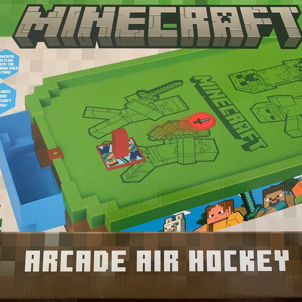 🆕 - MINECRAFT ARCADE AIR HOCKEY